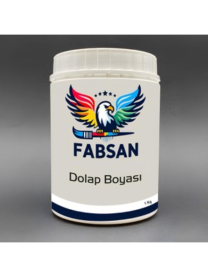 Fabsan Dolap Boyası Mükemmel Yapışma Özelliği ile Parlak Doğal Görünüm Sağlar
