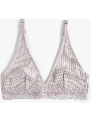 Koton Dolgusuz Balensiz Sütyen Dantelli