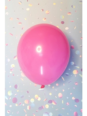 Pekshop Fuşya Balon 10 Adet - 12 Inc 30 cm Parti Balonu