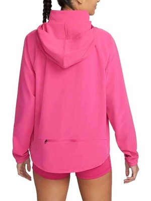 Nike Pro Training Packable 1/4 Zip Pink Jacket Çantaya Dönüşebilen Fermuarlı Ceket Pembe