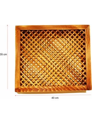 Wooden City Modem Saklama Kutusu