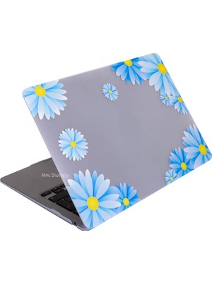 McStorey Macbook Air M1 Kılıf 13inç A1932 A2179 A2337 ile Uyumlu Kristal Flower07NL
