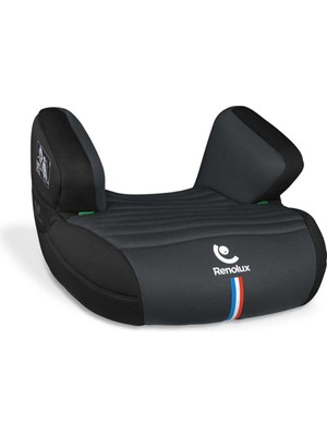 Renolux Jet 2 Softness Yükseltici Oto Koltuğu 100 - 150 cm (15-36 Kg) Siyah