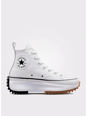 Converse Siyah Kadın Deri Lifestyle Ayakkabı A04293C Run Star Hıke Platform F