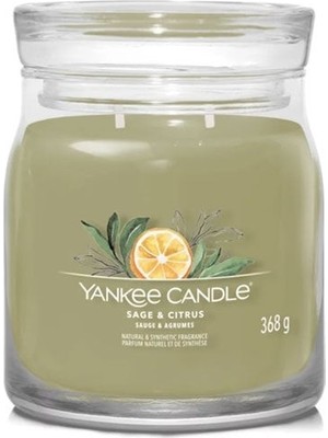 Yankee Candle 1629995E Orta Mum Sage-Citrus