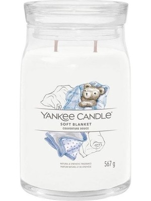 Yankee Candle 1701376E Büyük Mum Soft Blanket™