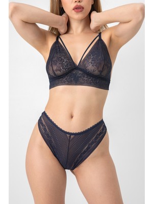 Doremi Dolgusuz Hazel Dantel Bralet Takım