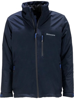 Shinzone Erkek Dik Yaka Içi Polarlı Lacivert Mont