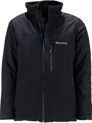 Shinzone Erkek Dik Yaka Içi Polarlı Siyah Mont