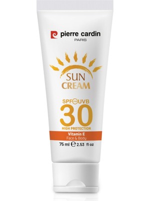 Pierre Cardin Koruyucu Güneş Kremi 30 Spf Yüksek Koruma - 75 ml