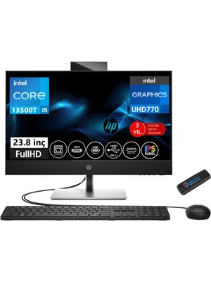 Hp All-In-One Proone 440 G9 Intel® Core™ I5-13500T 32GB 1tb SSD 23.8" Fhd IPS Freedos All In One Bilgisayar AIO885F1EAW05+ZETTAUSBBELLEK