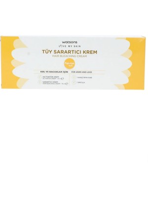 Watsons Papatya Özlü Tüy Sarartıcı Krem 70 ml