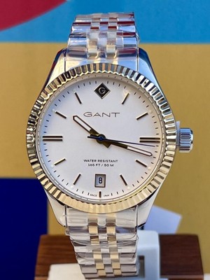 Gant G136009 Gant Orjinal Seri Numaralı Beyaz Kadranlı Çelik Kadın Kol Saati