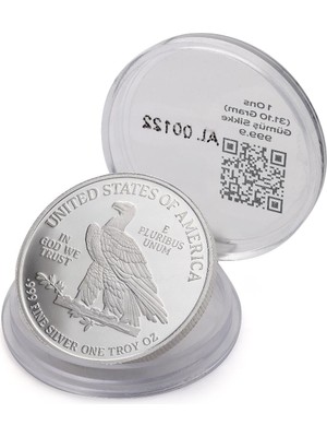 AgaKulche American Silver Eagle 1 Ons Coin 999 Gümüş