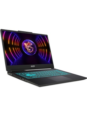 MSI CYBORG 15 A12VF-675XTR Intel Core i7 12650H 16GB 512GB SSD RTX4060 Freedos 15.6" FHD 144Hz Taşınabilir Bilgisayar