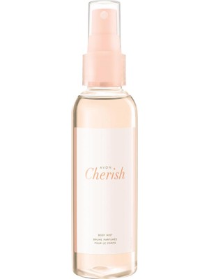 Avon Cherish Kadın Vücut Spreyi 100 ml Yasemin, Misk ve Odunsu Notalar ile Çevre Dostu Ambalajda
