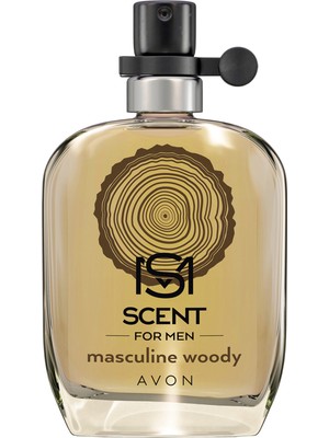 Avon Erkek Parfümü Scent Masculine Woody EDT 30 ml Odunsu Koku ile Ferahlatıcı Etki