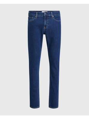 Calvin Klein Erkek Denim Kumaş  Normal Bel Düz Model Lacivert Jeans K10K112374-1BJ