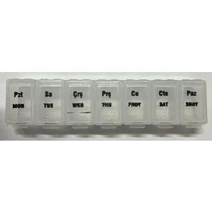 Haftalık Ilaç Saklama Kutusu