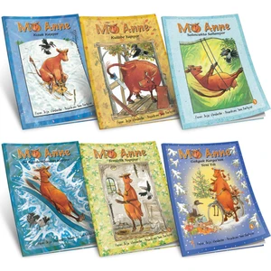 Mö Anne Serisi Takım Set Renkli ve Resimli 6 Kitap