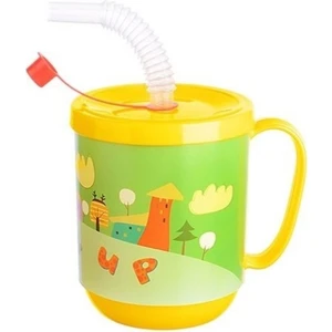 Pipetli Çocuk BARDAK-350 Ml-Sarı