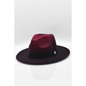 Erkek Multicolor Fötr Şapka Bordo Panama Hat