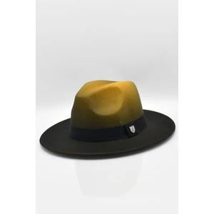 Erkek Multicolor Fötr Şapka Sarı Panama Hat