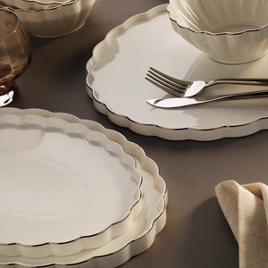 Margaret Platin 12 Kişilik 54 Parça Yemek Takımı