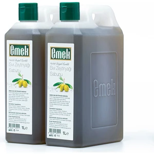 Emekdoğal Sıvı Zeytinyağı Sabunu 1000 ml 2'li Ekonomik Paket