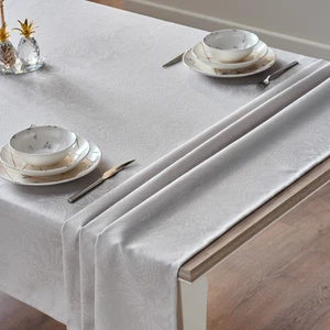 Doqu Home Glory Masa Örtüsü 140X240CM - Gri