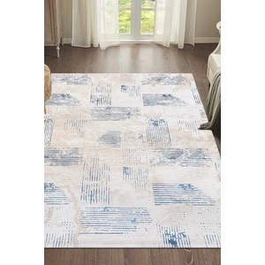 Efor Halı Wilto Beyaz Bej Halı Yumuşak Oturma Odası Salon Çocuk Odası Mutfak Halısı PF179 120 x 180