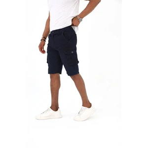 Frankness Jeans Erkek Kargo Şort Gabardin Kumaş