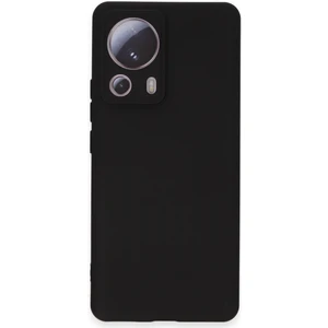 Xiaomi Mi 13 Lite Kılıf Nano Içi Kadife  Silikon - Siyah 300099