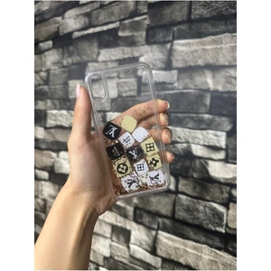 iPhone Xr Uyumlu Sulu Simli Ysl Kılıf Kapak