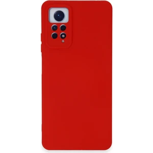 Xiaomi Redmi Note 12 Pro 4g Kılıf Nano Içi Kadife  Silikon - Kırmızı 300099