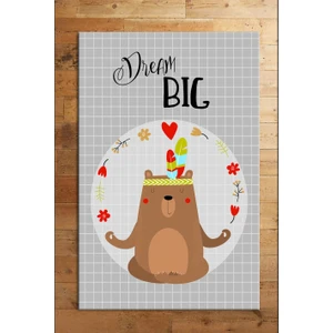 Cino 74 Dream Big Çocuk Odası Halı Bebek Oyun Halısı