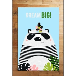Cino 74 Sevimli Panda Çocuk Odası Halı Bebek Oyun Halısı