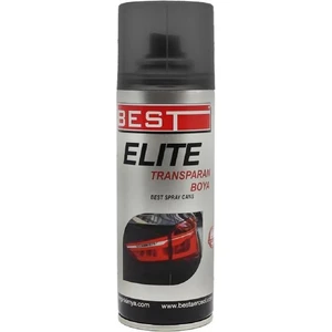 Elite Transparan Far Boyası 200 ml Siyah