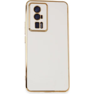 Xiaomi Poco F5 Pro Kılıf Volet Silikon - Beyaz 300099