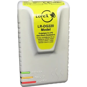 LR-DG220 Doğalgaz ve Lpg Gaz Dedektörü