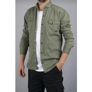 3A Moda Yxcslim Fit Erkek Kot Gömlek