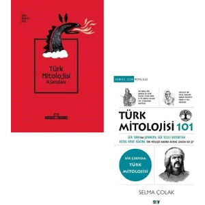 Türk Mitolojisi Ajandası - Türk Mitolojisi 101 2 Kitap Set - Matematik Öğreten Ayraç