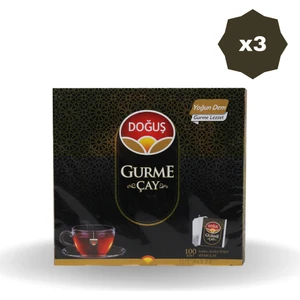 Gurme Bardak Poşet Çay 100'LÜ  x 3 Adet