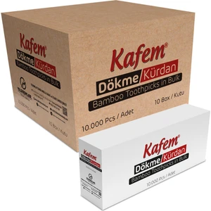 Dökme Kürdan 10.000 Li x 10 Paket - Kafem  (Koli)