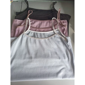 3'lü Fitilli ve Pamuklu Bayan Atlet