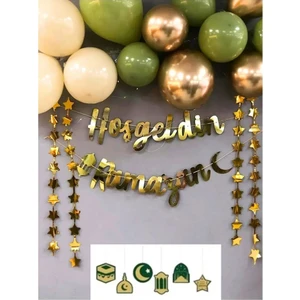 Hayaller Dükkanı Hoşgeldin Ramazan Ramazan Süsleme Işıklı Ramazan Süsleme Sartkıtlı