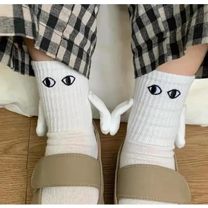 Unisex Mıknatıslı El Ele Tutuşan Çorap 1 Çift