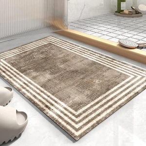 Yıkanabilir Dijital Baskılı Banyo Paspası  Kaymaz Taban Klozet Önü Paspası