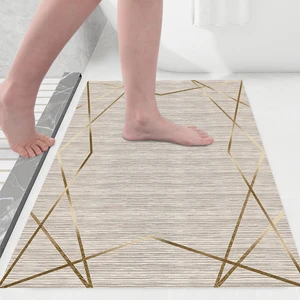 Yıkanabilir Dijital Baskılı Banyo Paspası  Kaymaz Taban Klozet Önü Paspası