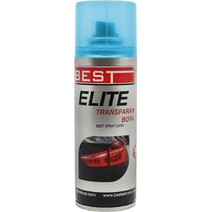 Elite Transparan Far Boyası 200 ml Mavi